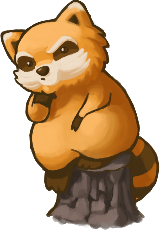 Spiffo Mascot Thinker