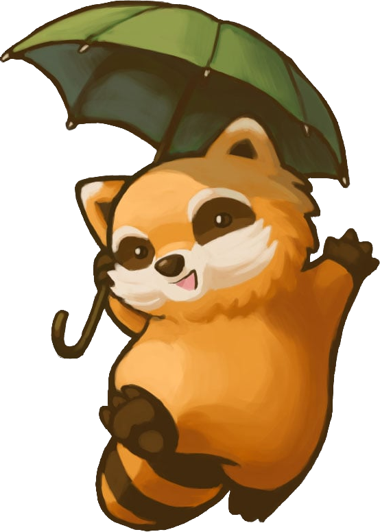Spiffo Mascot Umbrella